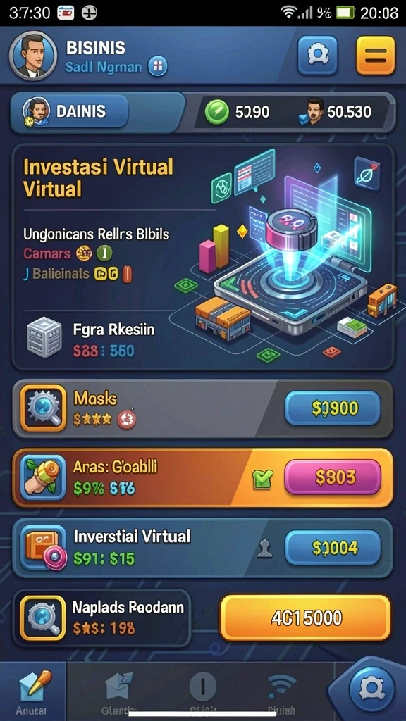 Level yang penuh tantangan dan petualangan seru.