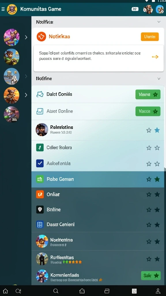 Gameplay yang mendebarkan dan penuh tantangan.