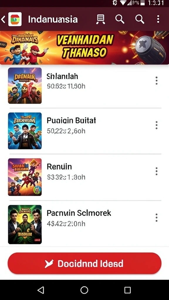 Tampilan menarik dari Batman dalam aksi.