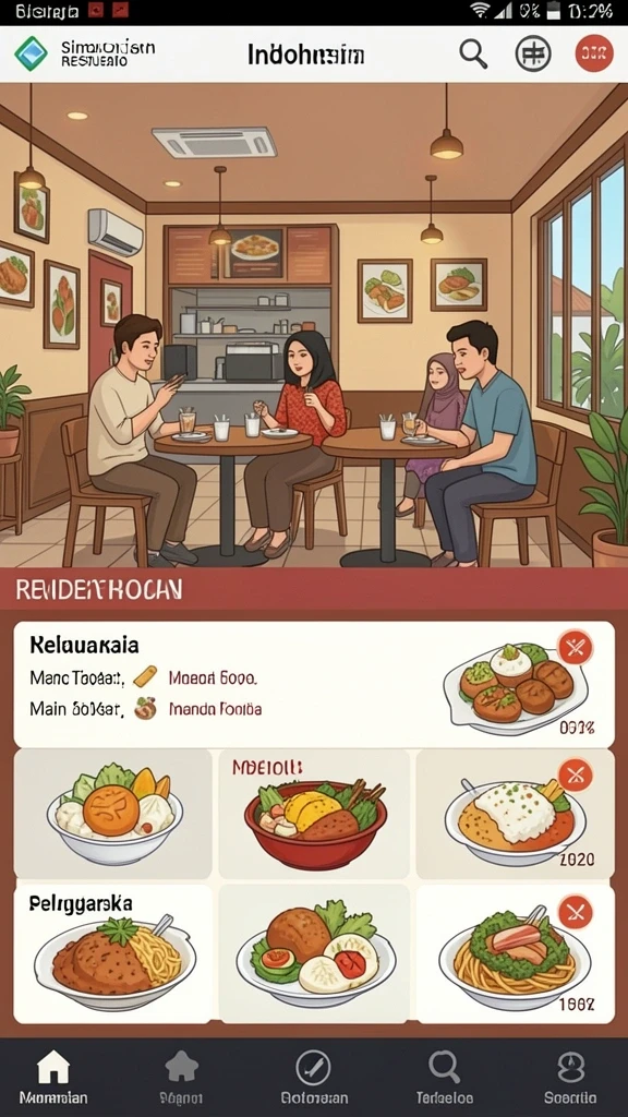 Screenshot dari mode multiplayer yang seru.