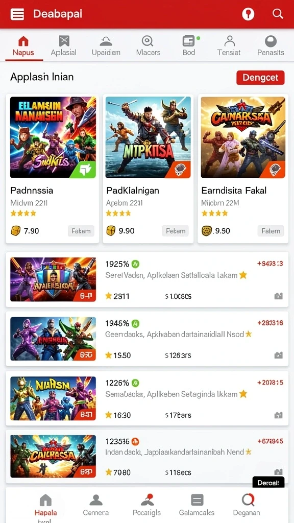Misi harian yang memberikan tantangan ekstra.