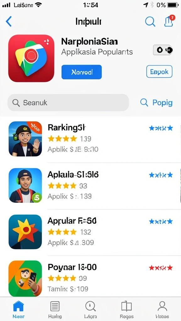 Tangkapan layar menampilkan upgrade karakter yang menarik.