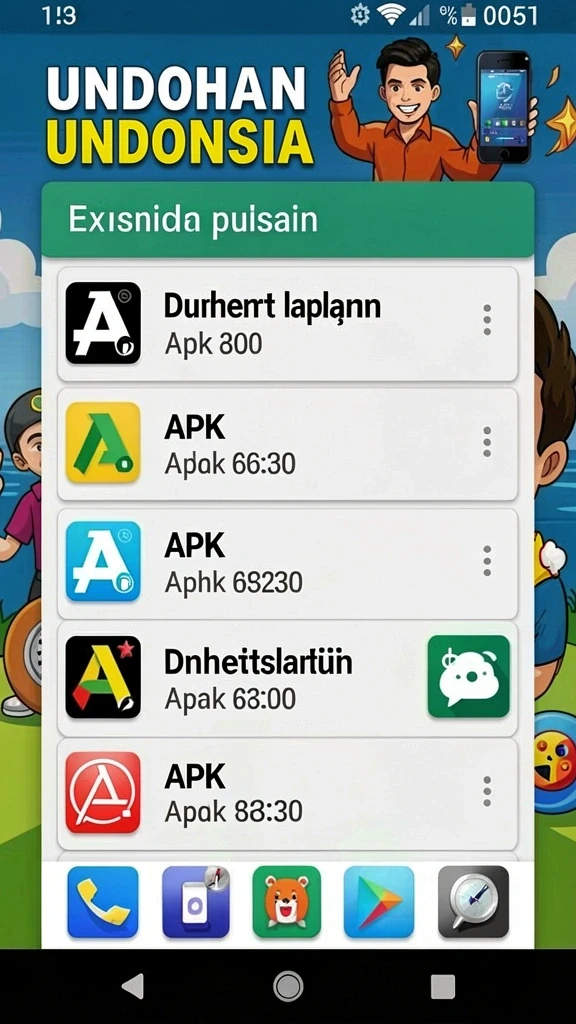 Tampilan antarmuka yang intuitif dan menarik.