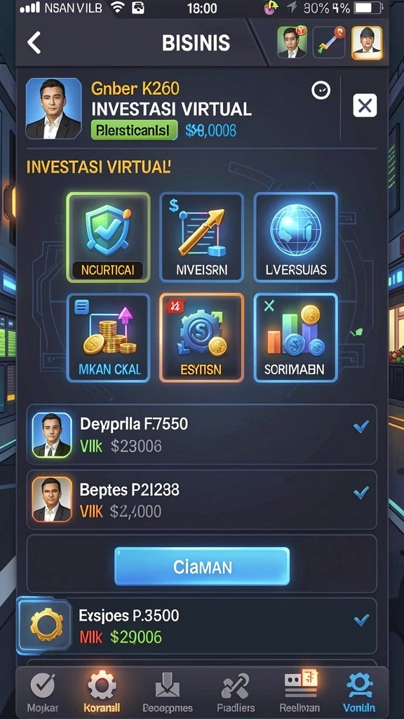 Tampilan grafik yang memukau saat bermain.