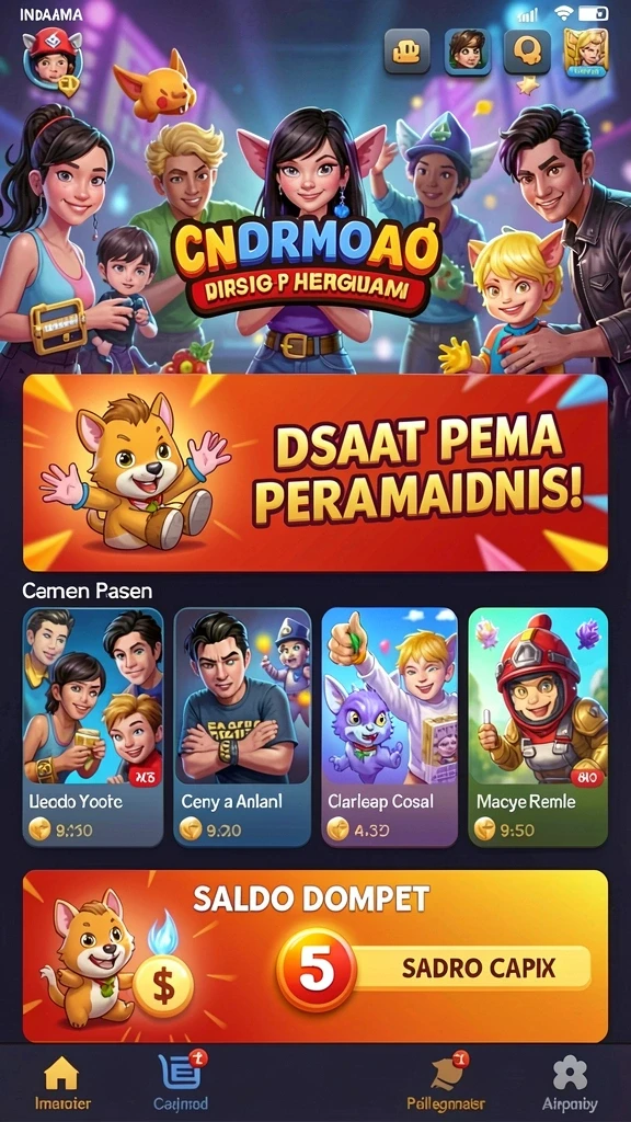 Screenshot fitur multiplayer yang seru.