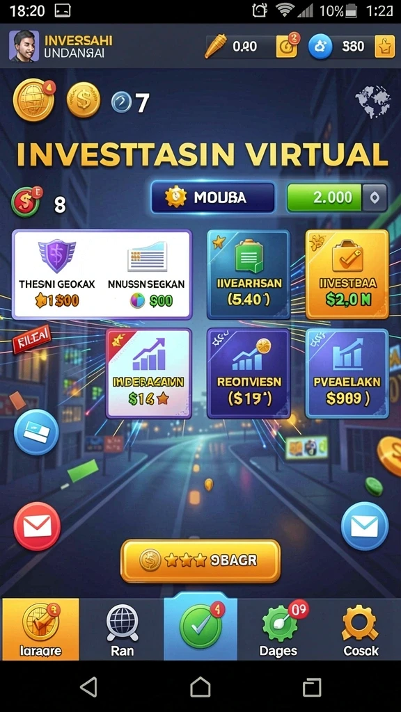 Misi menarik yang menantang pemain secara strategis.