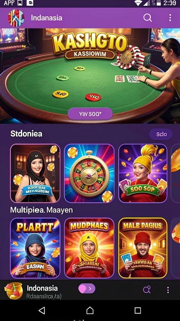 Berbagai tantangan menanti di setiap level.