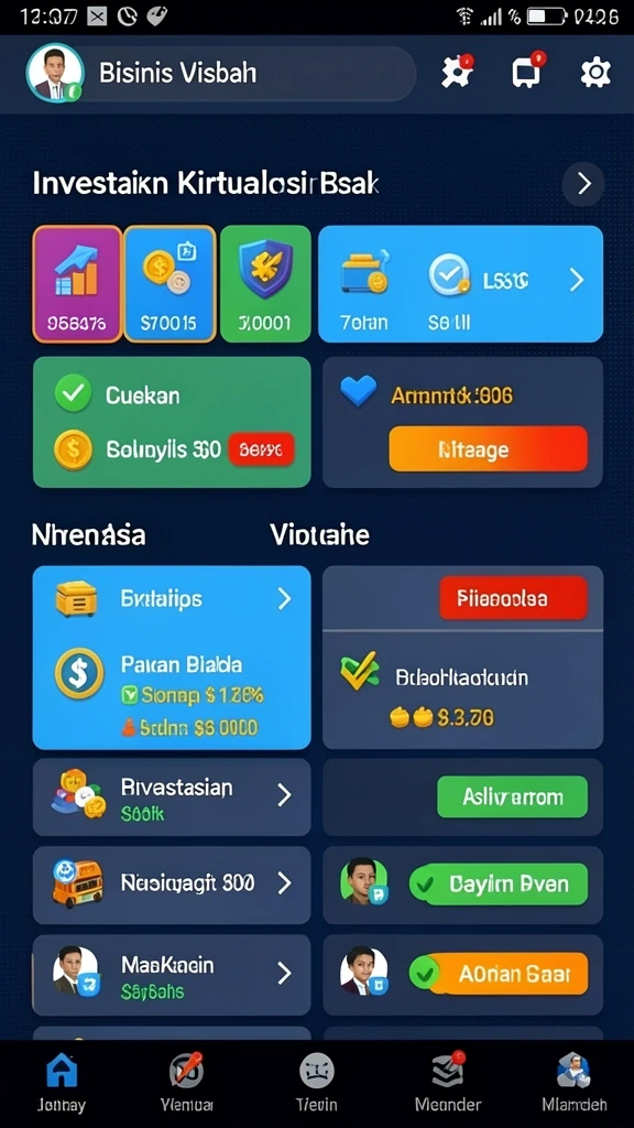 Karakter permainan yang beragam dan unik.