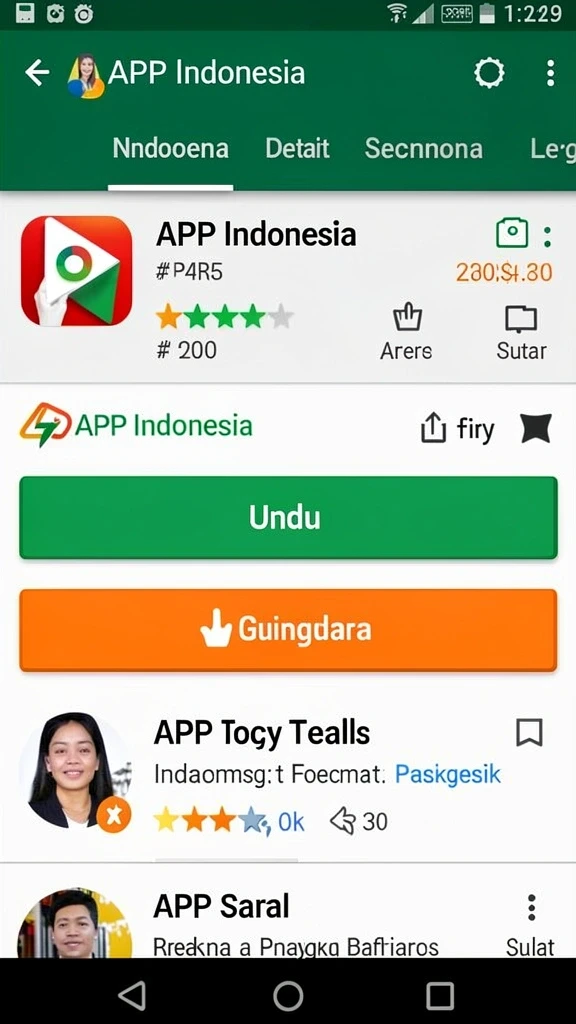 Tampilan antarmuka yang menarik dan user-friendly.