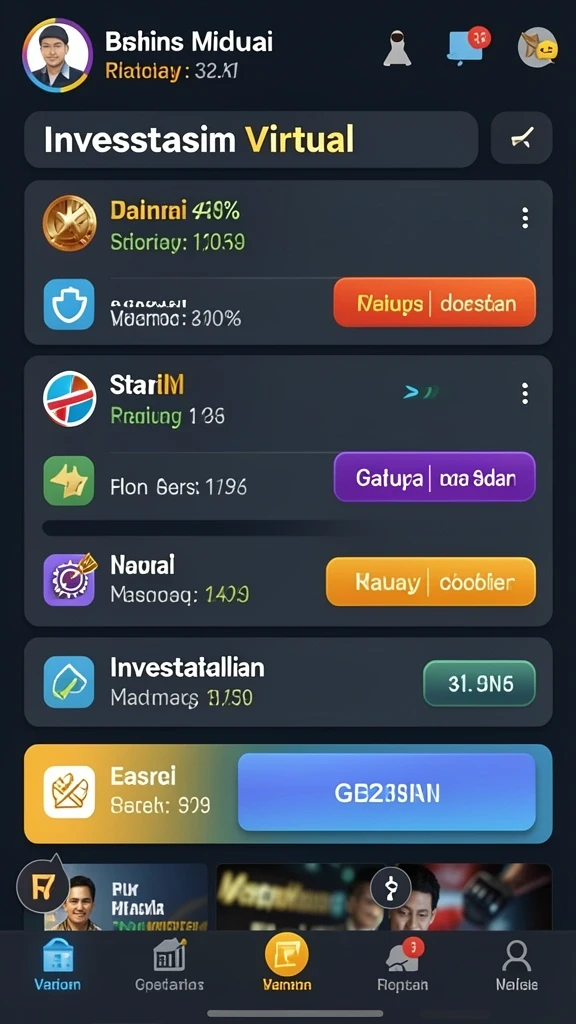 Fitur reward yang memotivasi pemain.