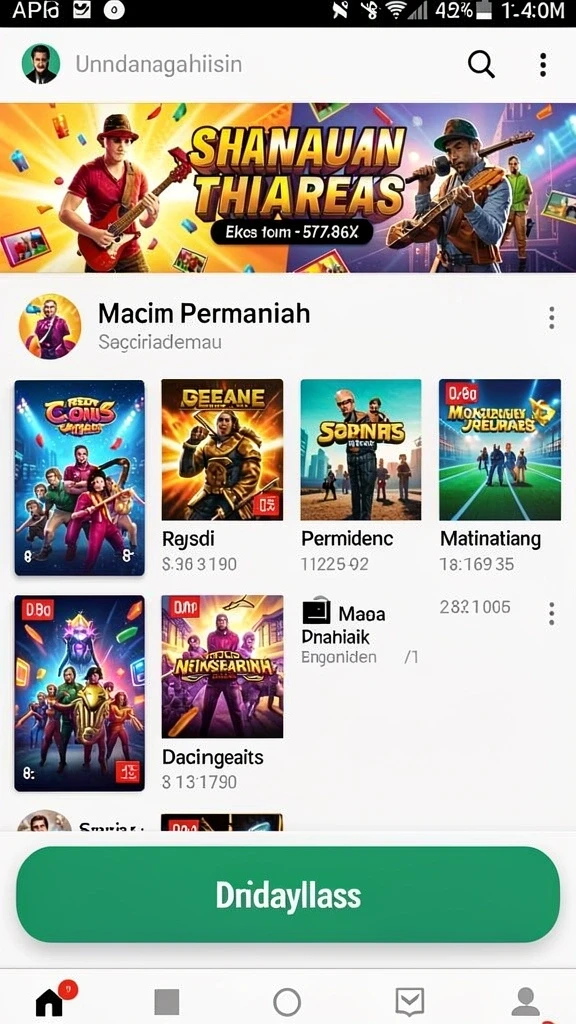 Tampilan grafis yang menakjubkan dari dunia 4 dimensi.