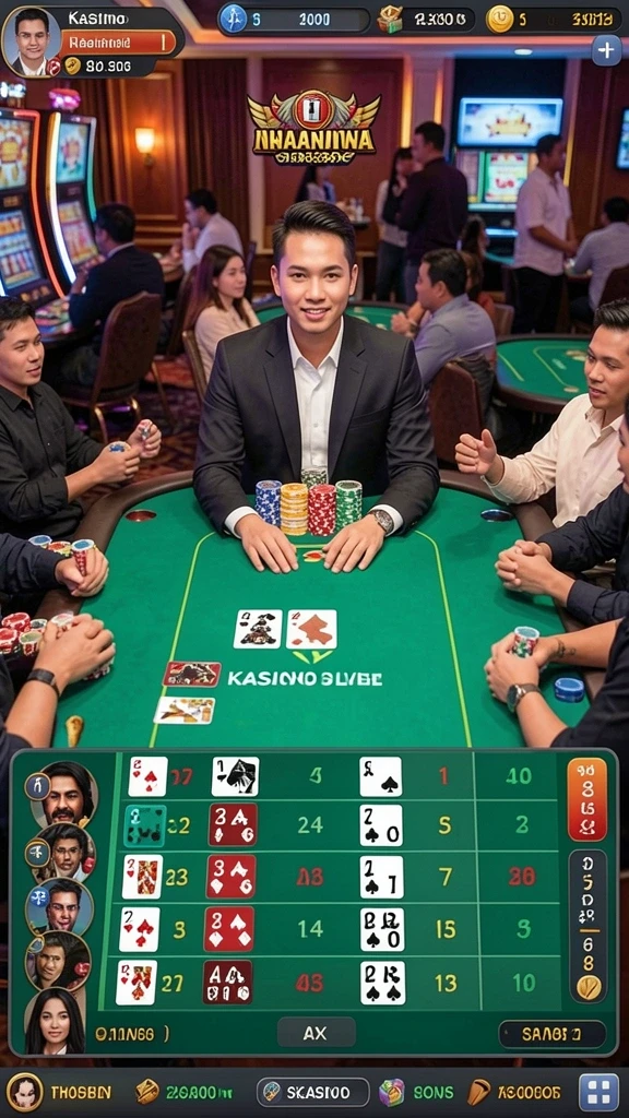Screenshot menunjukkan level menantang dengan rintangan yang menarik.