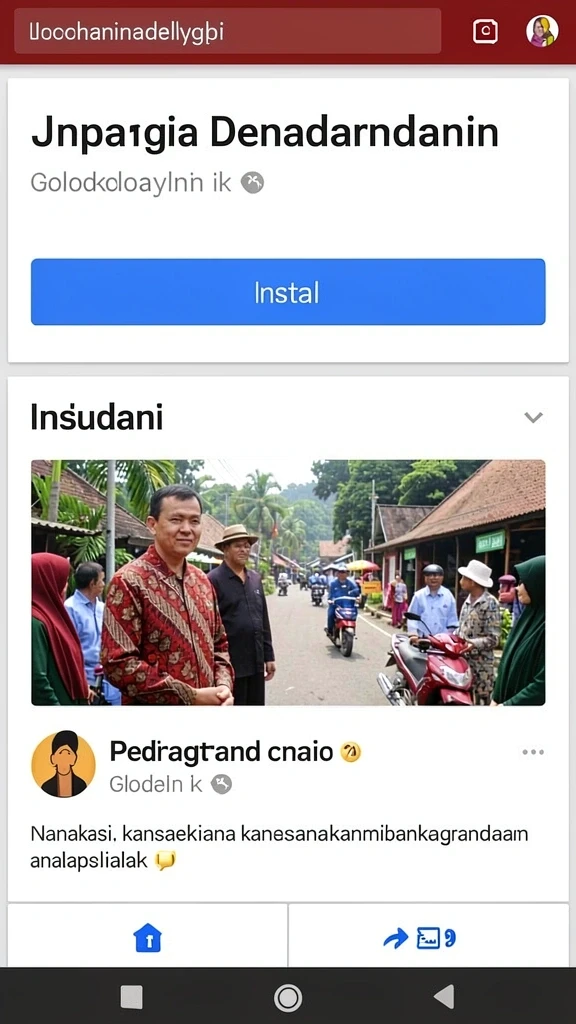 Tampilan antarmuka yang menarik dan bersahabat.