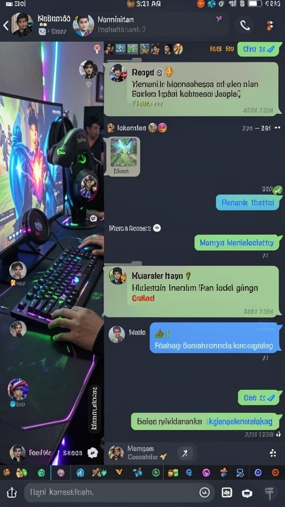 Tampilan permainan slot yang menarik dan interaktif.