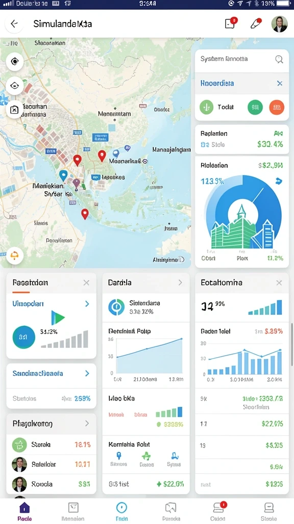 Fitur interaksi sosial yang dinamis