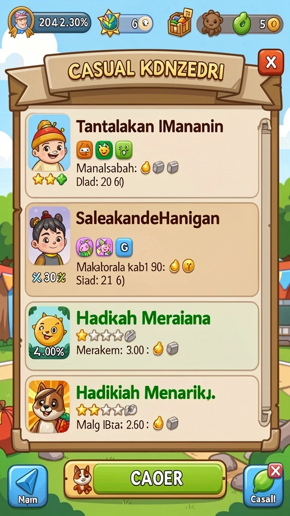 Tangkapan layar menampilkan aksi mendebarkan dalam permainan.