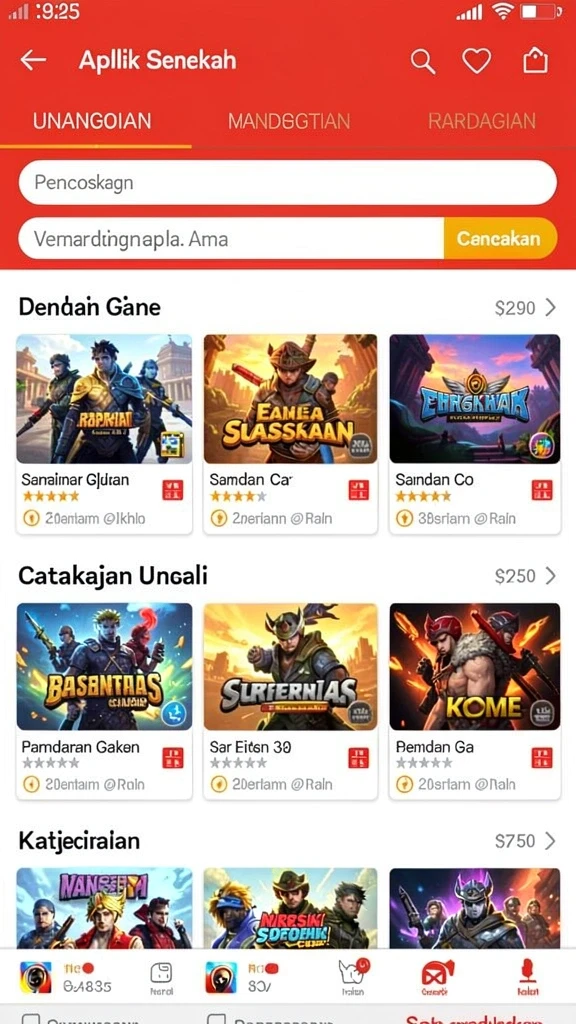 Tampilan antarmuka yang menarik dan ramah pengguna.