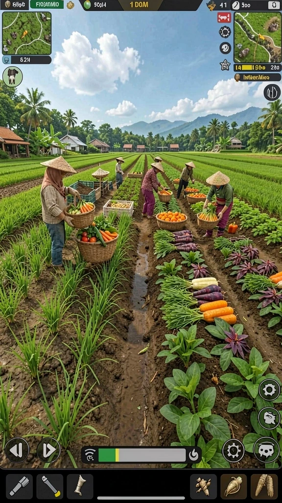 Tampilan antarmuka aplikasi yang menarik dan modern.