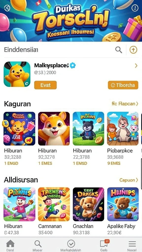 Mode permainan yang mendebarkan dan menarik.