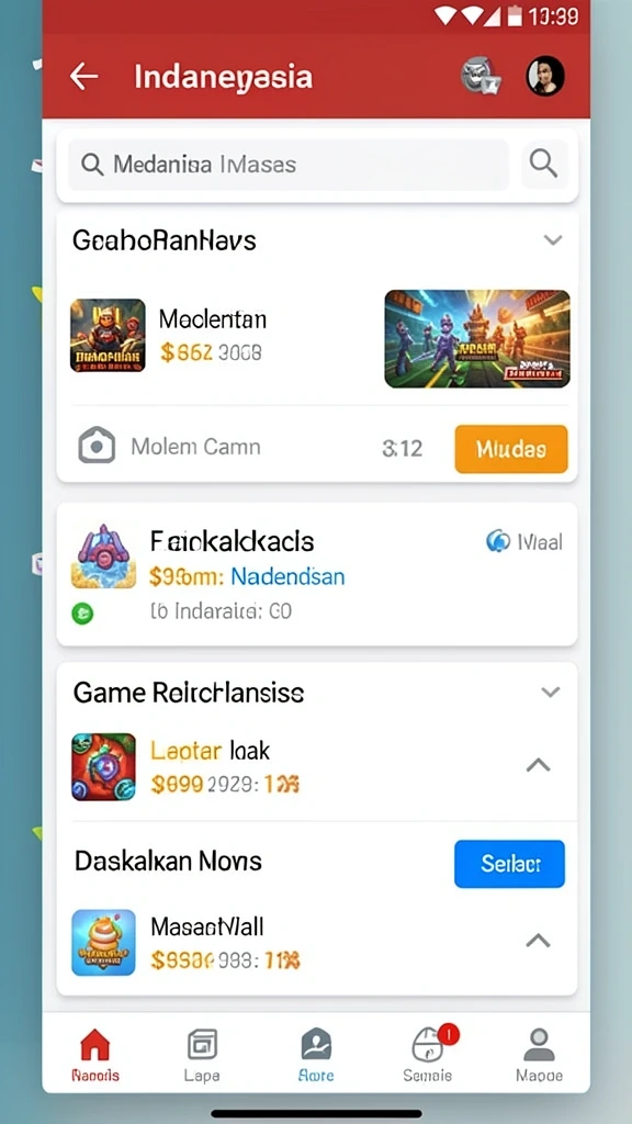 Layar bonus menarik dalam permainan SL777.