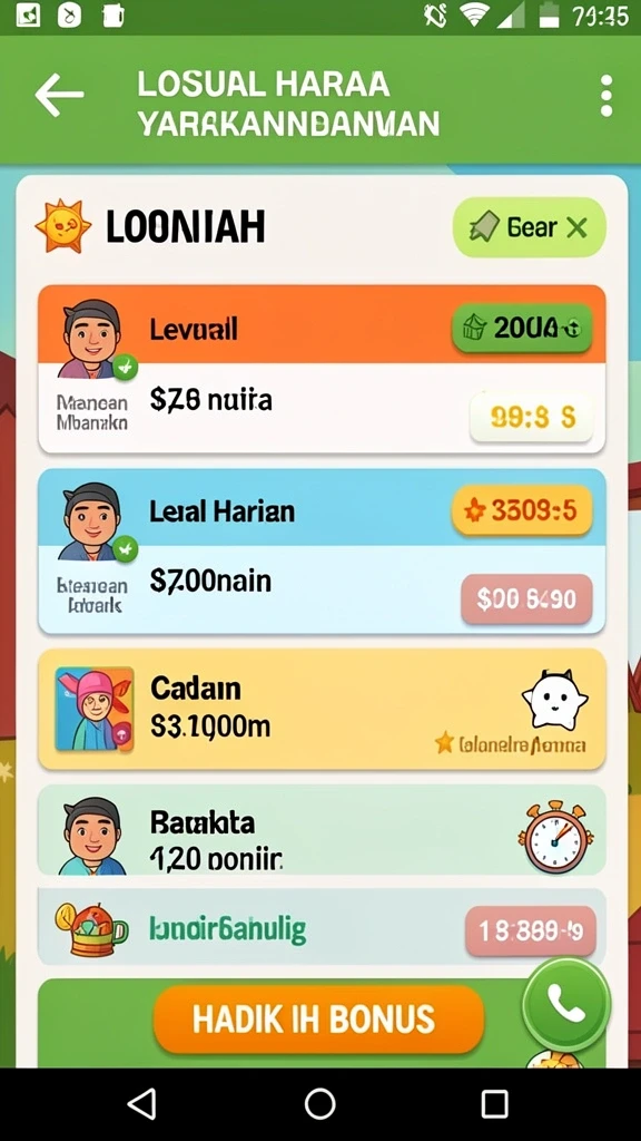 Berbagai tema slot yang unik dan menarik.