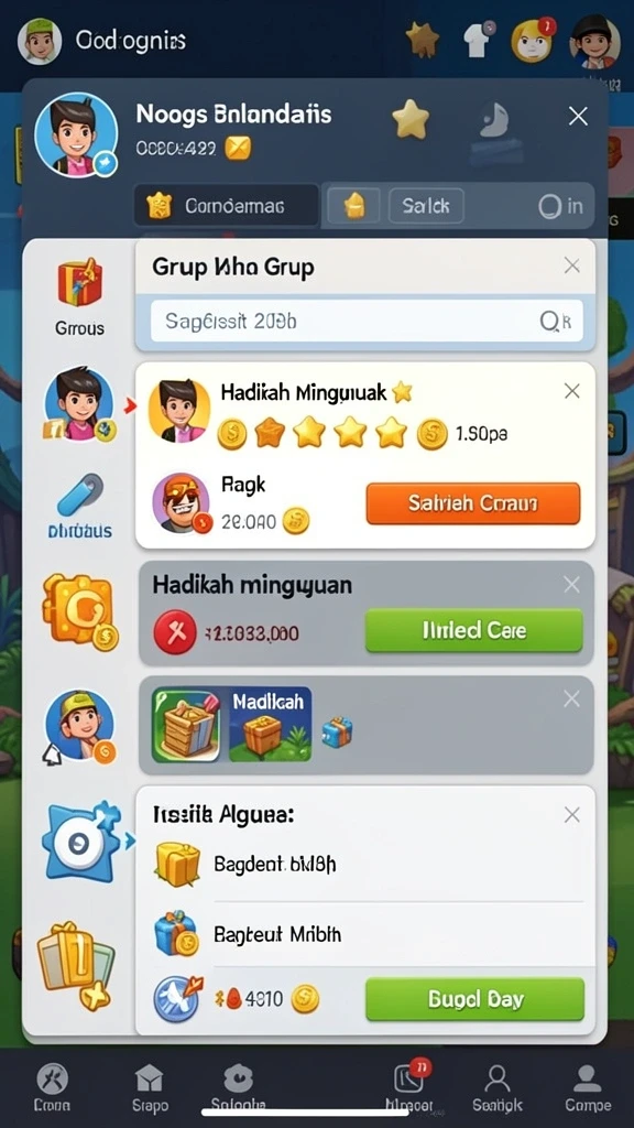 Tampilan antarmuka yang menarik dan mudah digunakan.