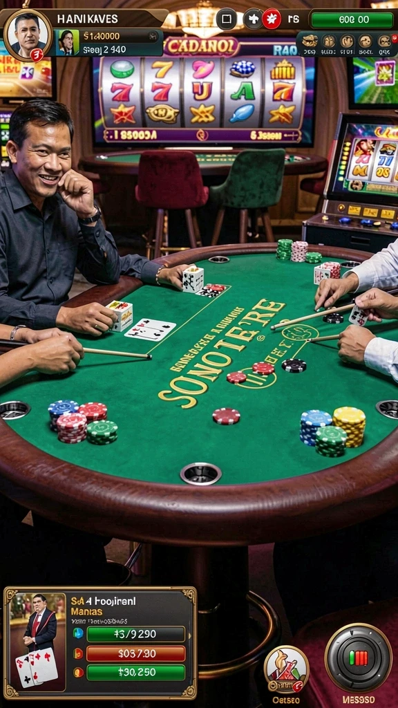 Tangkapan layar menampilkan pilihan level yang beragam.