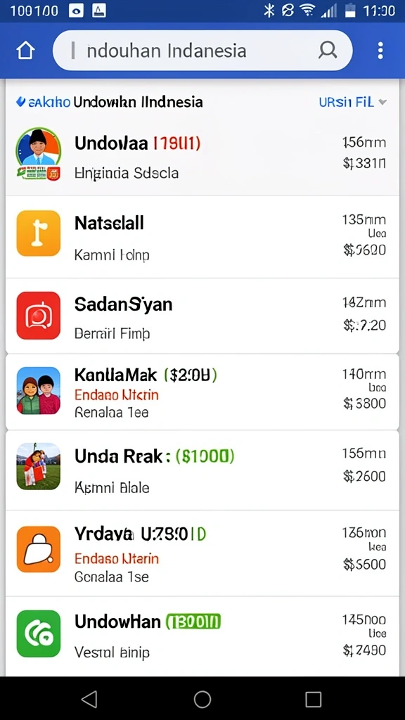 Tampilan antarmuka yang intuitif dan menarik.
