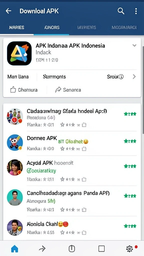 Layar permainan dengan grafik yang memukau dan detail tinggi.
